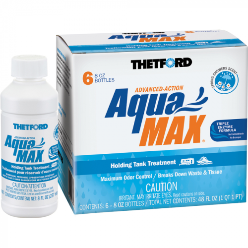 Thetford_AquaMax_reg__Holding_Tank_Treatment___6_Pack___8oz_Liquid___Spring_Shower_Scent Thetford_AquaMax_reg__Holding_Tank_Treatment___6_Pack___8oz_Liquid___Spring_Shower_Scent
