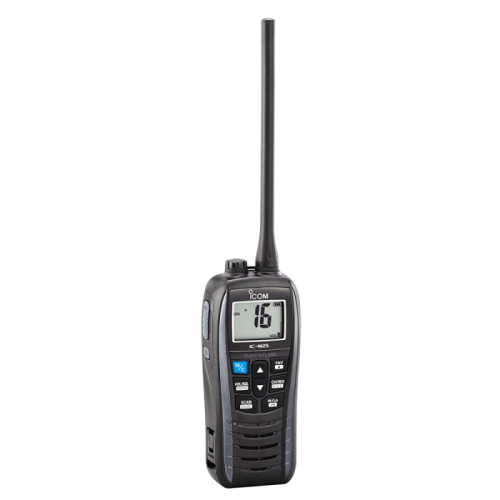 Icom_M25_Handheld_Floating_VHF_Marine_Radio___Metallic_Gray