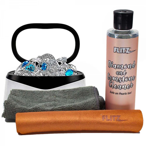 Flitz_Ultrasonic_Cleaner_Kit___8oz__Jewelry__amp__Gemstone_Cleaner_REFILL_Bottle