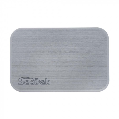 SeaDek_YETI_Roadie_20_Cooler_Top_10_13_16__x_16_1_8__x_5mm_Storm_Grey_SeaDek_Logo_Brushed