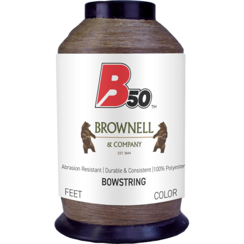 Brownell_B50_Bowstring_Material_Medium_Brown_1_4_lb_