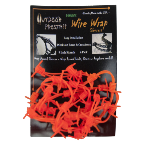 Outdoor_Prostaff_Wire_Wrap_Silencers_Orange Outdoor_Prostaff_Wire_Wrap_Silencers_Orange