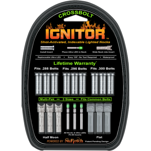 NuFletch_Ignitor_Crossbow_Nocks_Green_Universal_Fit_3_pk_