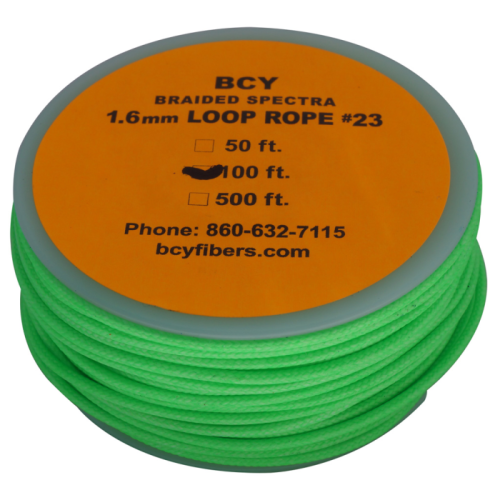 BCY_23_D_Loop_Material_Neon_Green_100_ft_