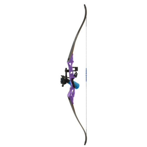 Fin_Finder_Bank_Runner_Bowfishing_Recurve_Package_w_Winch_Pro_Bowfishing_Reel_Purple_35_lbs__RH Fin_Finder_Bank_Runner_Bowfishing_Recurve_Package_w_Winch_Pro_Bowfishing_Reel_Purple_35_lbs__RH