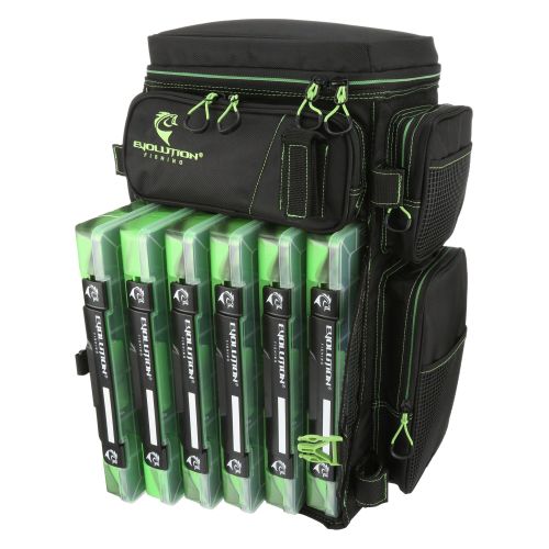 evolution outdoors horizontal 3700 drift series tackle bag Topless Outdoor side pocket line spool feed Vertical 3700 Drift Series Tackle