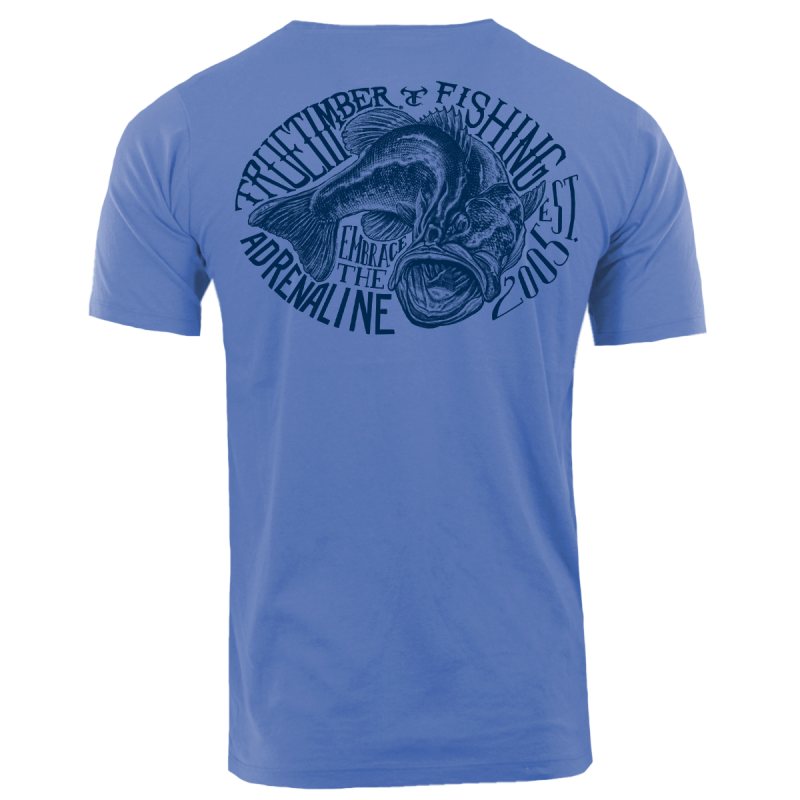 Marina Blue Fishing Tee