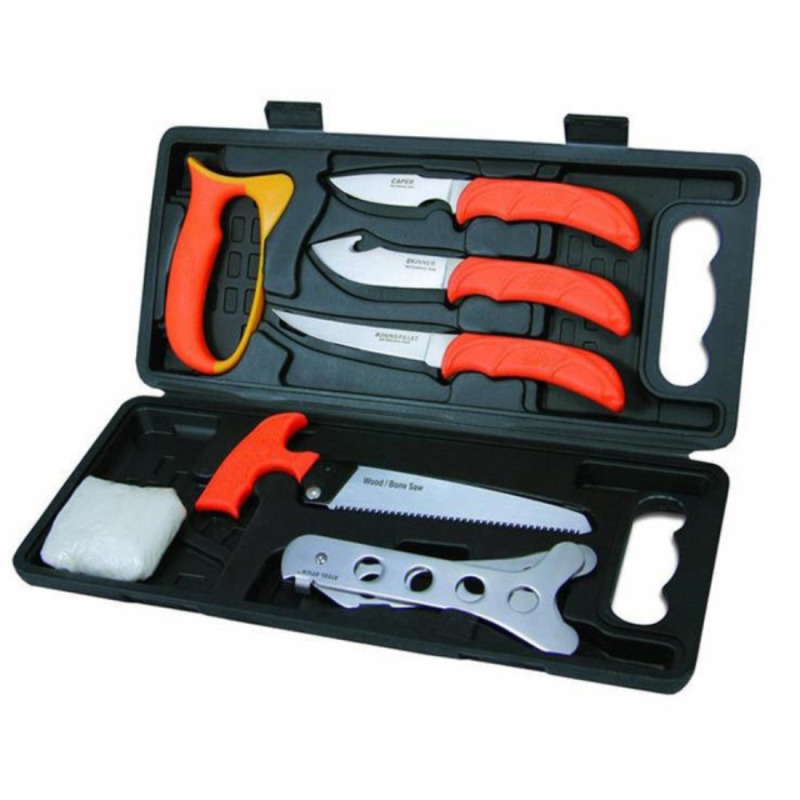 Outdoor Edge Wild-Pak 8-PC Game Processing Set
