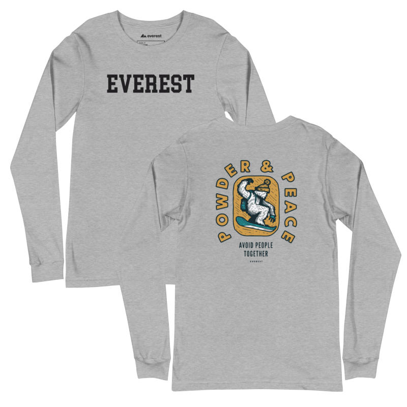 The Everest Powder & Peace Long Sleeve Shirt