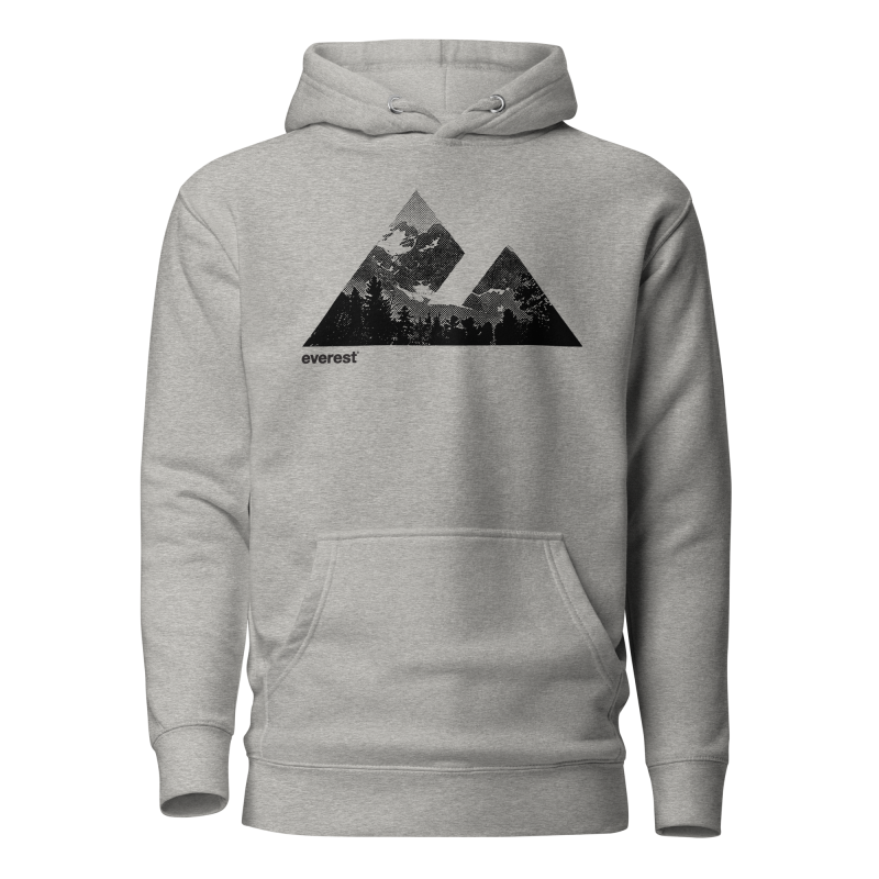 Everest Mountain Logo Hoodie - Forest Edition