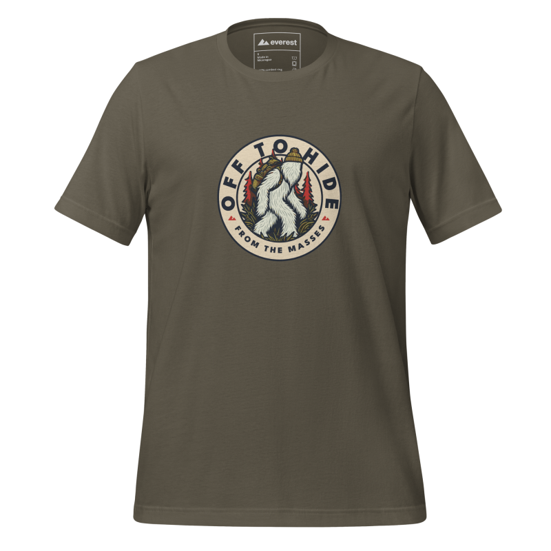 Off To Hide, From The Masses Tshirt