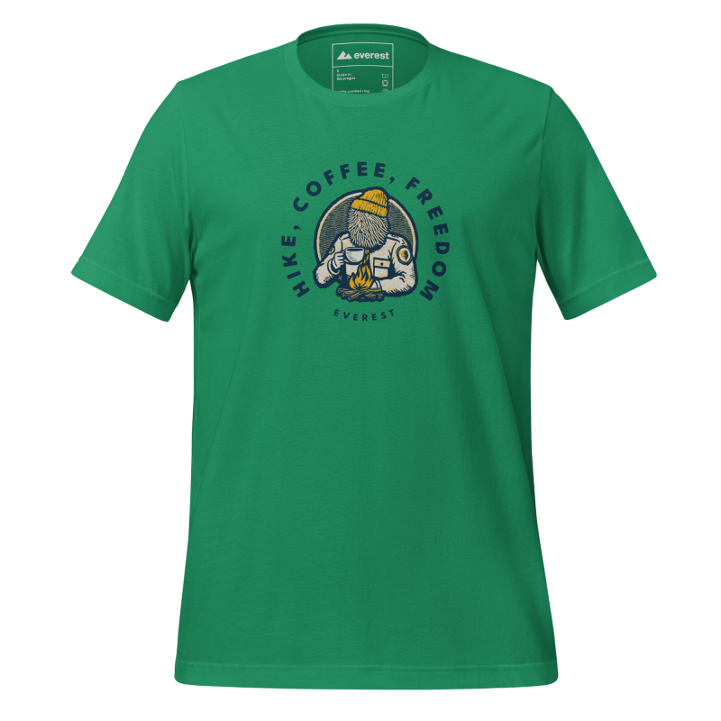 Hike, Coffee & Freedom Everest Tshirt