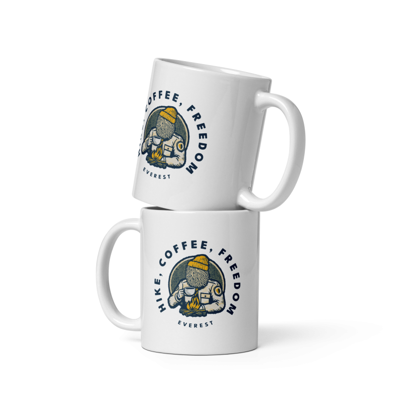 Hike, Coffee, & Freedom Coffee Mug