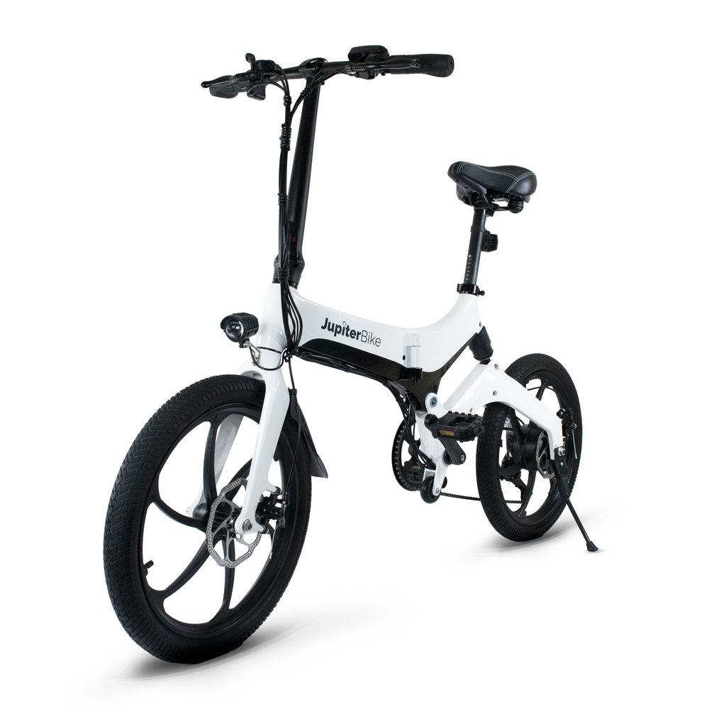 Jupiter Bike Discovery X7 White Folding Electric Bike
