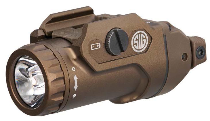 SIG FOXTROT2R WEAPON MOUNTED WHITE LIGHT FDE