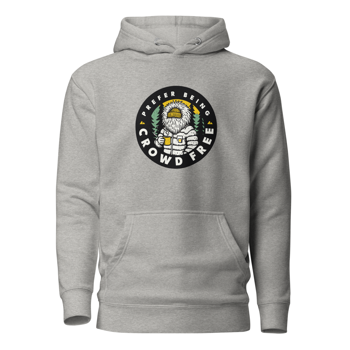 Prefer Being Crowd Free Hoodie